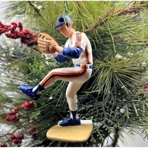 Tom Seaver Vintage Starting Lineup Christmas Tree Ornament Figure 90's Man Cave